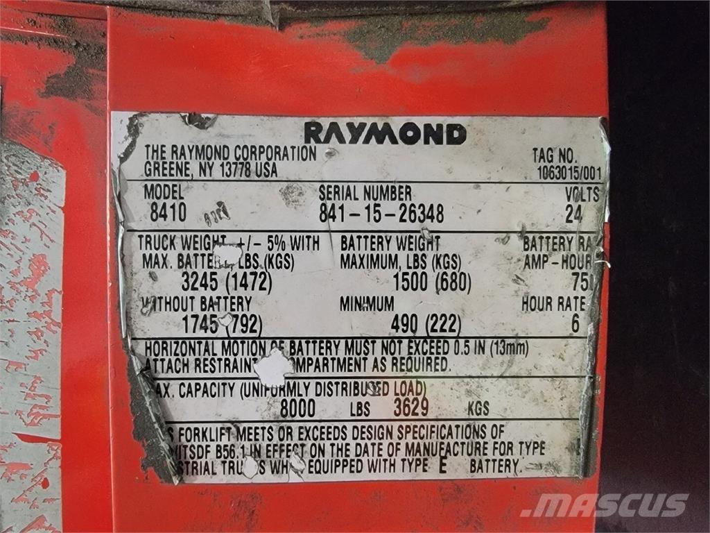 Raymond 8410 Sonstige Baumaschinen