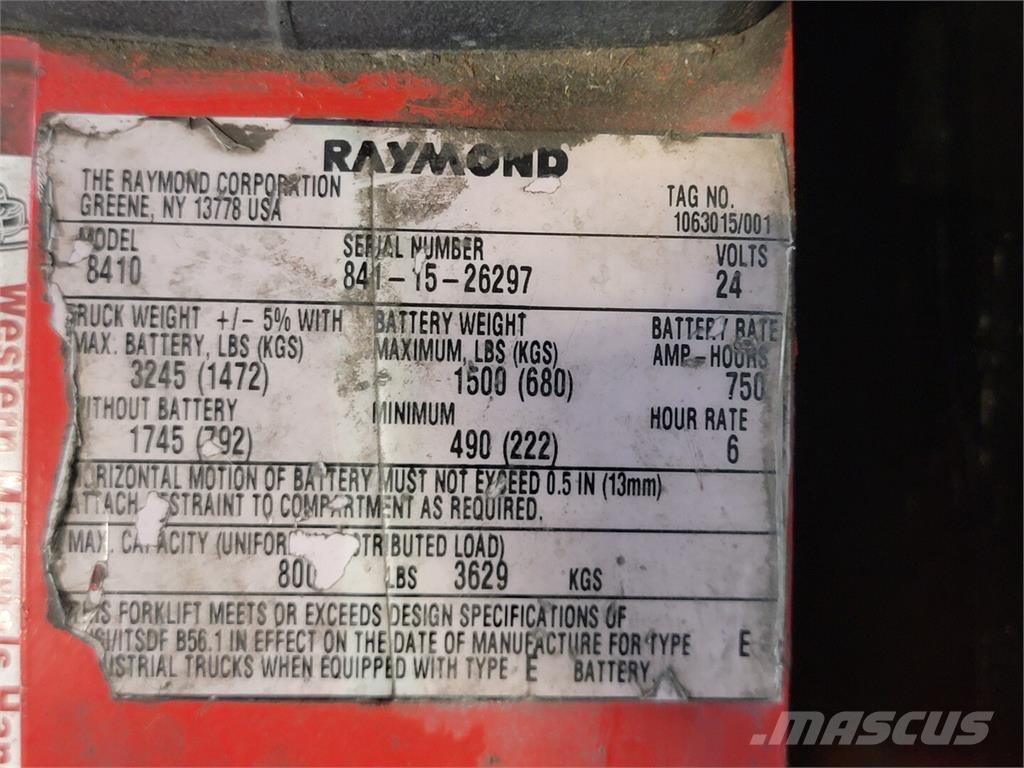 Raymond 8410 Sonstige Baumaschinen