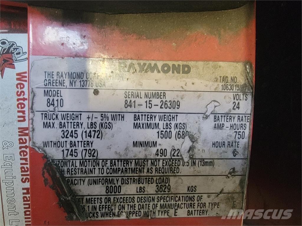 Raymond 8410 Sonstige Baumaschinen