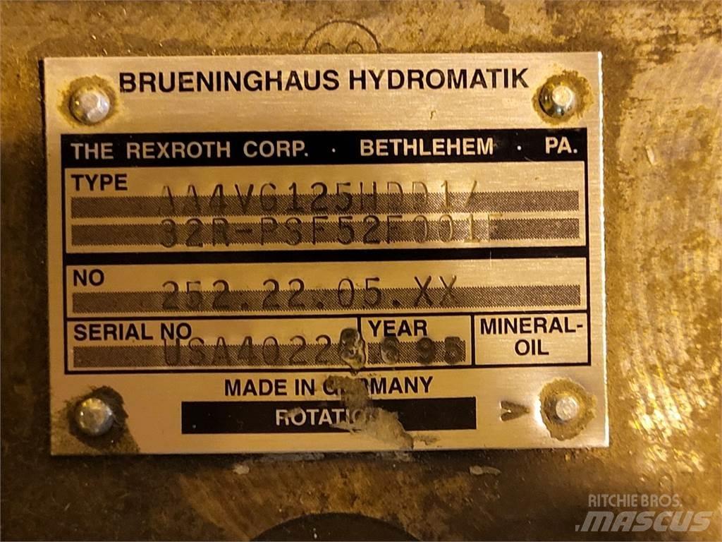 Rexroth A4VG125HDD1 Wasserpumpen