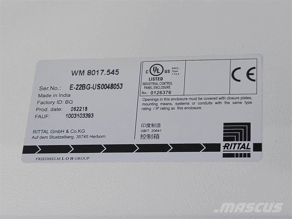  RITTAL WM 8017.545 Sonstige Baumaschinen