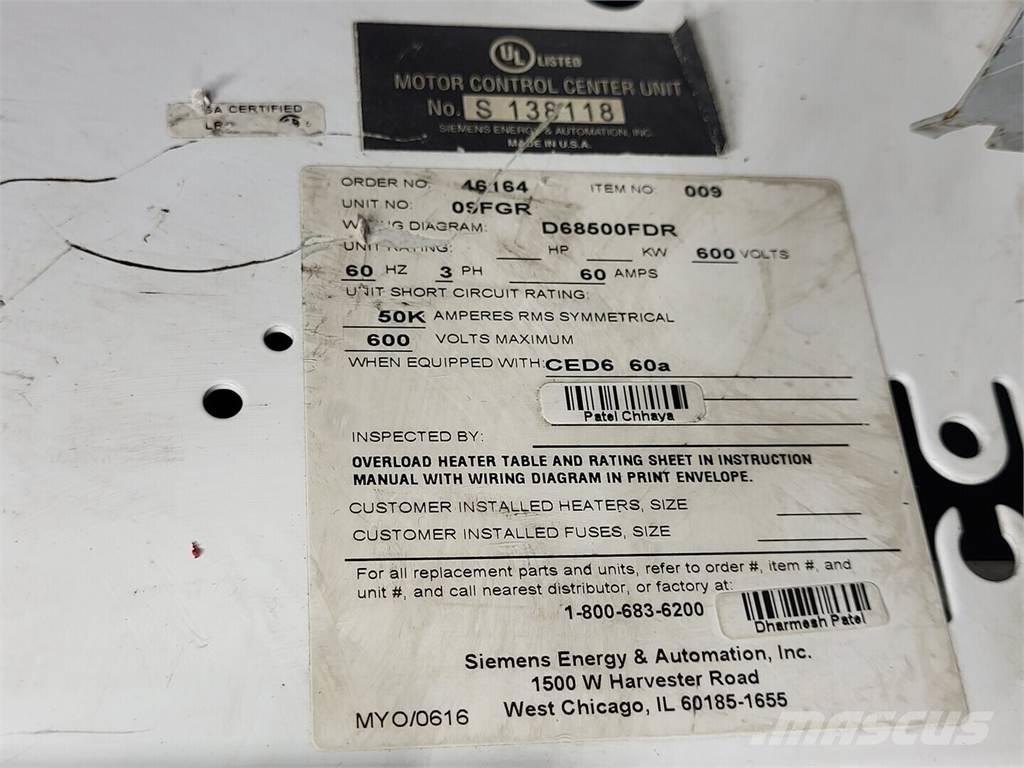 Siemens CED63B060 Sonstige Baumaschinen