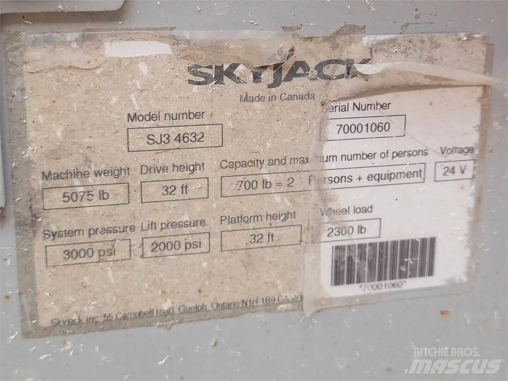 SkyJack SJ3 4632 Scheren-Arbeitsbühnen