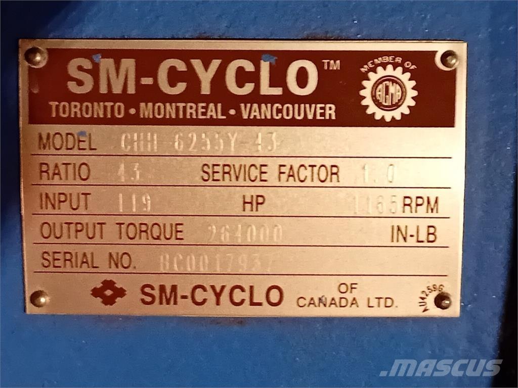  SM-CYCLO CHH-6255Y-43 Sonstige Baumaschinen