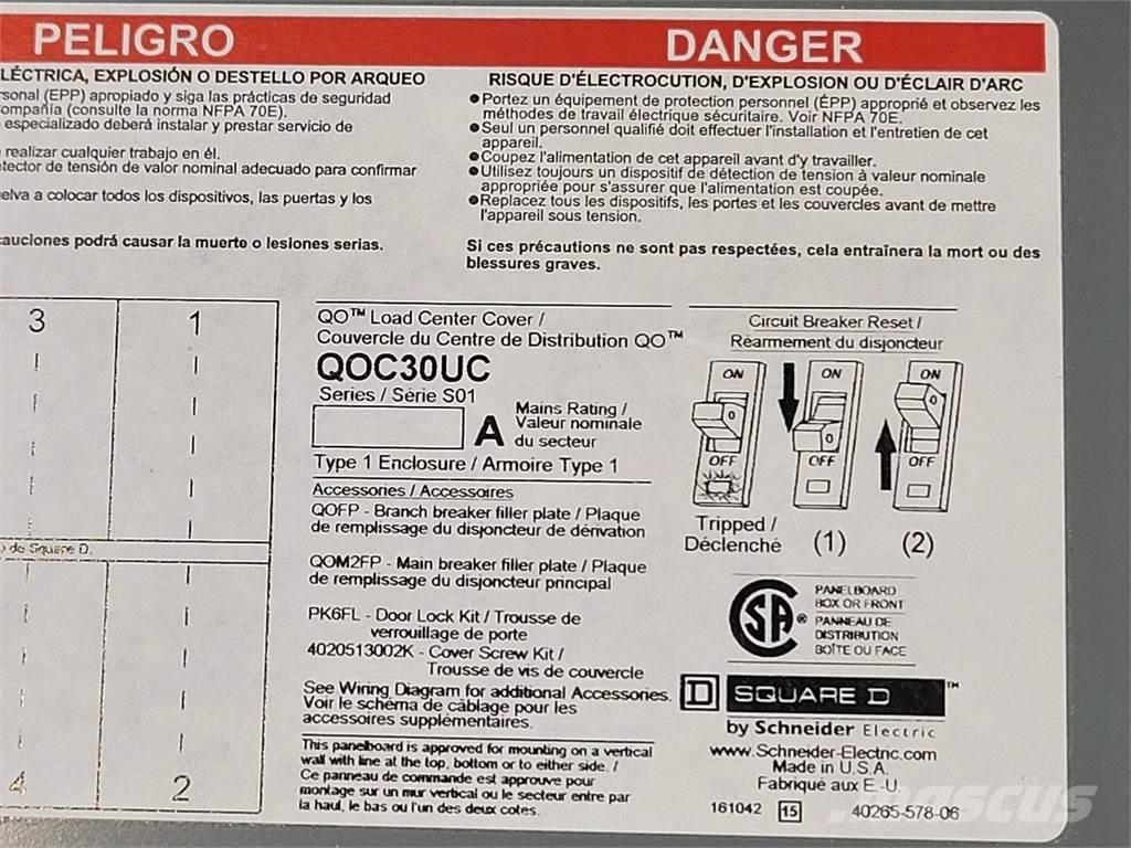  SQUARE D QOC30UC Sonstige Baumaschinen