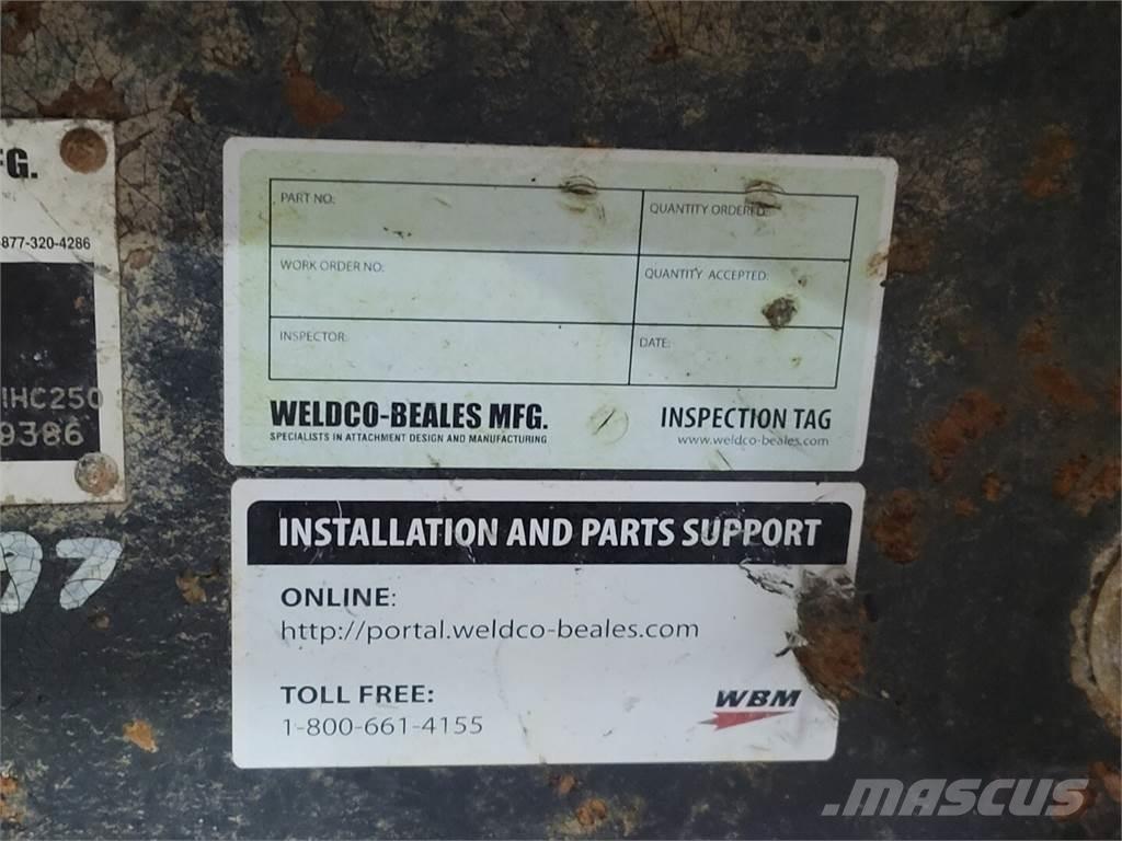Weldco Beales IHC-250 Andere Zubehörteile