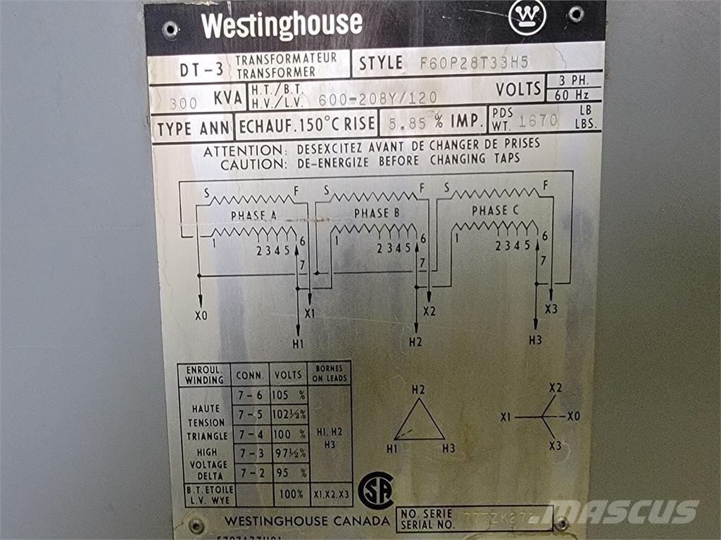 Westinghouse  Sonstige Baumaschinen