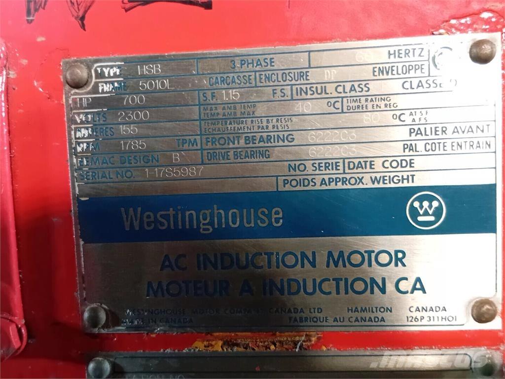Westinghouse HSB Industriemaschinen