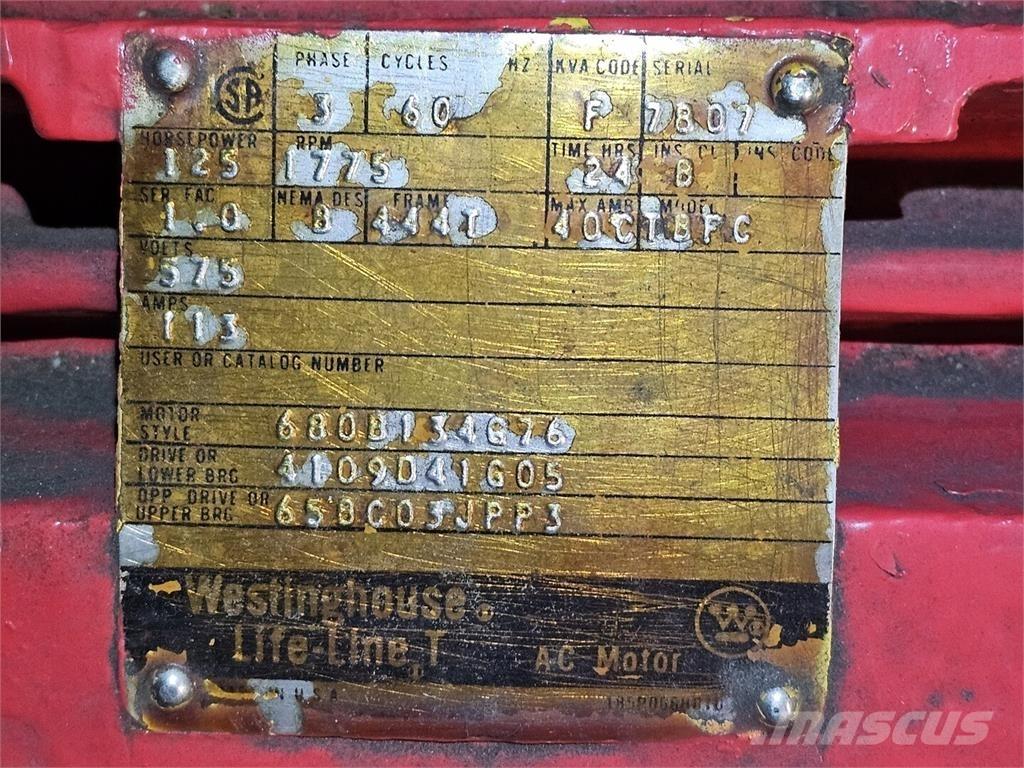 Westinghouse TBFC Industriemaschinen