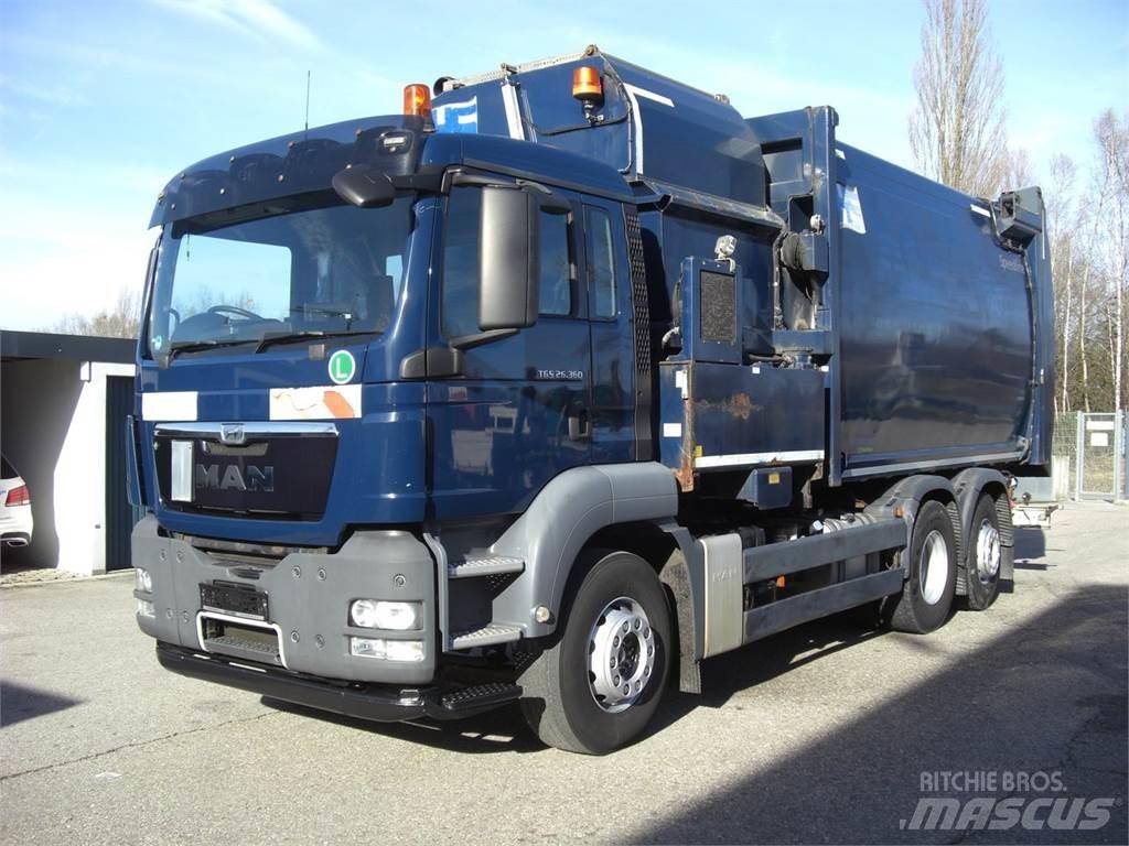 MAN 26360FNLL / RECHTSGEST. Müllwagen