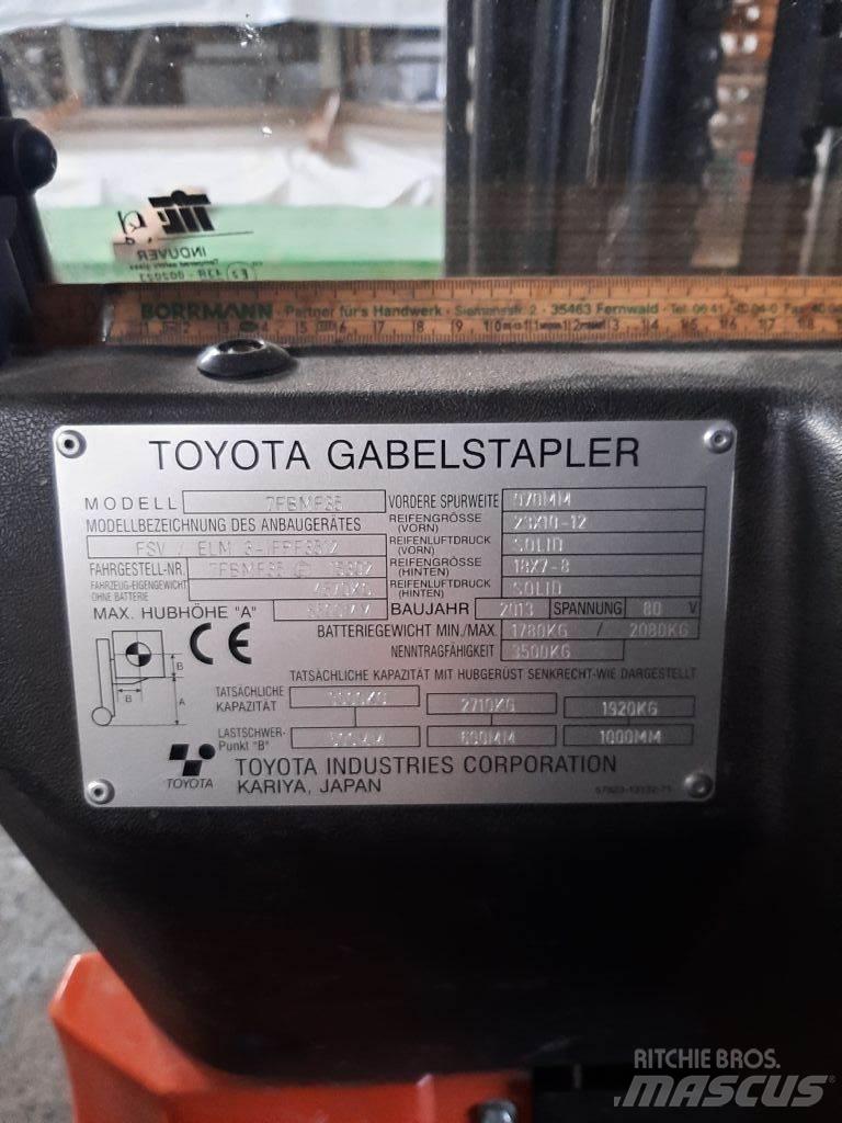 Toyota 7FBMF35 Elektro Stapler