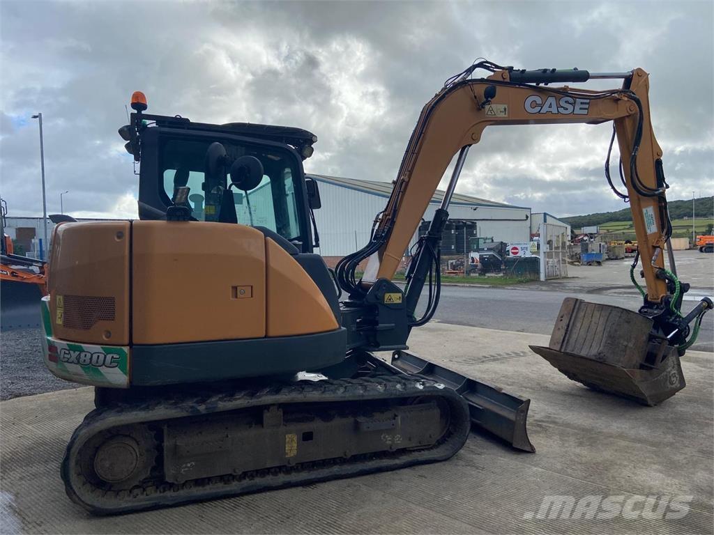 CASE Cx80c Raupenbagger