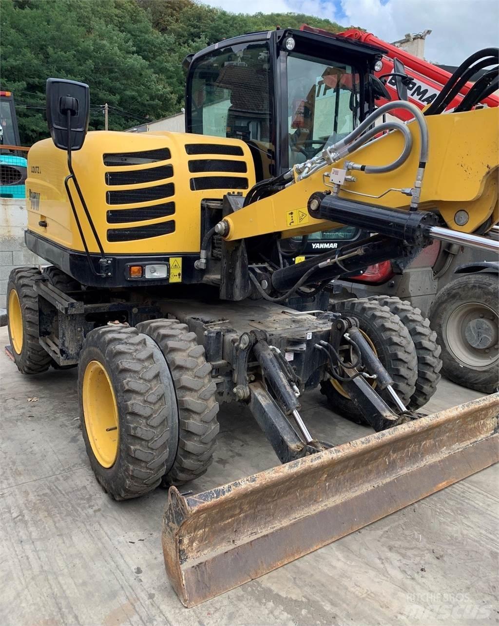 Yanmar B95W Mobilbagger