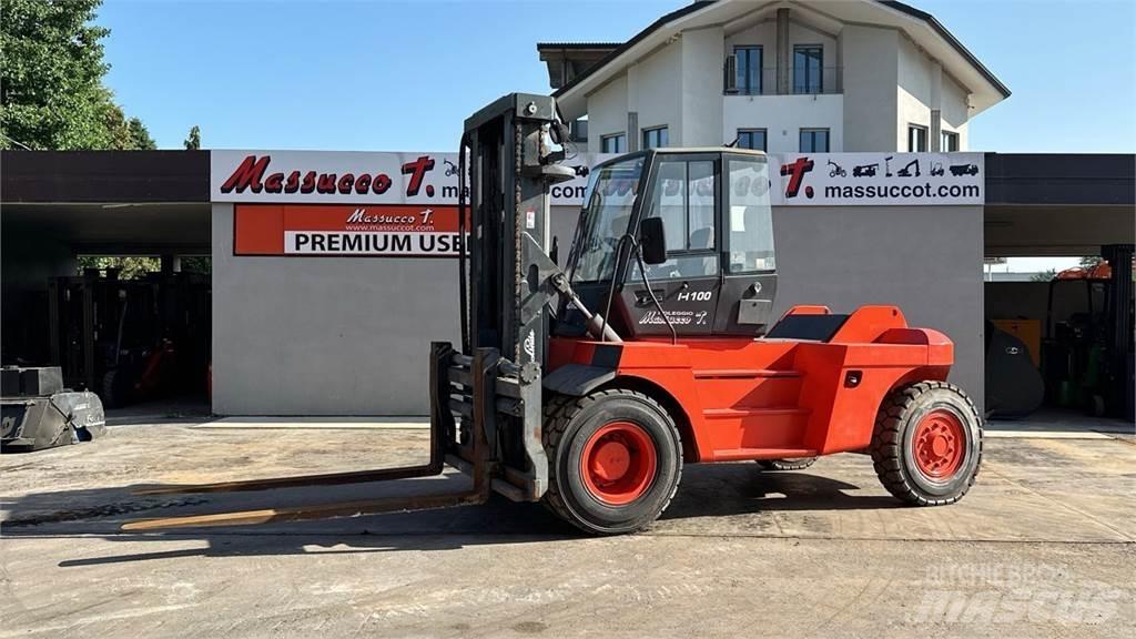 Linde H100 Diesel Stapler