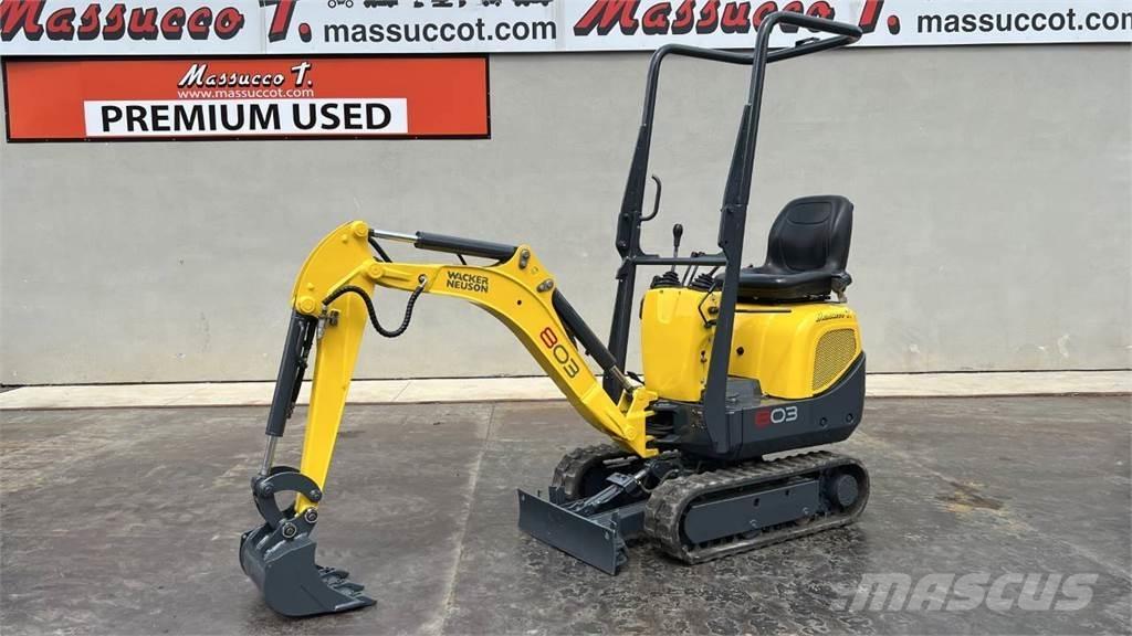 Wacker Neuson 803 Minibagger < 7t