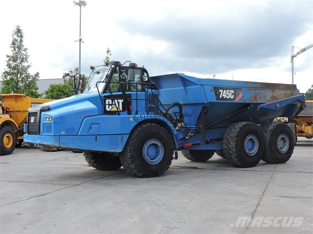 CAT 745C TAILGATE Dumper - Knickgelenk