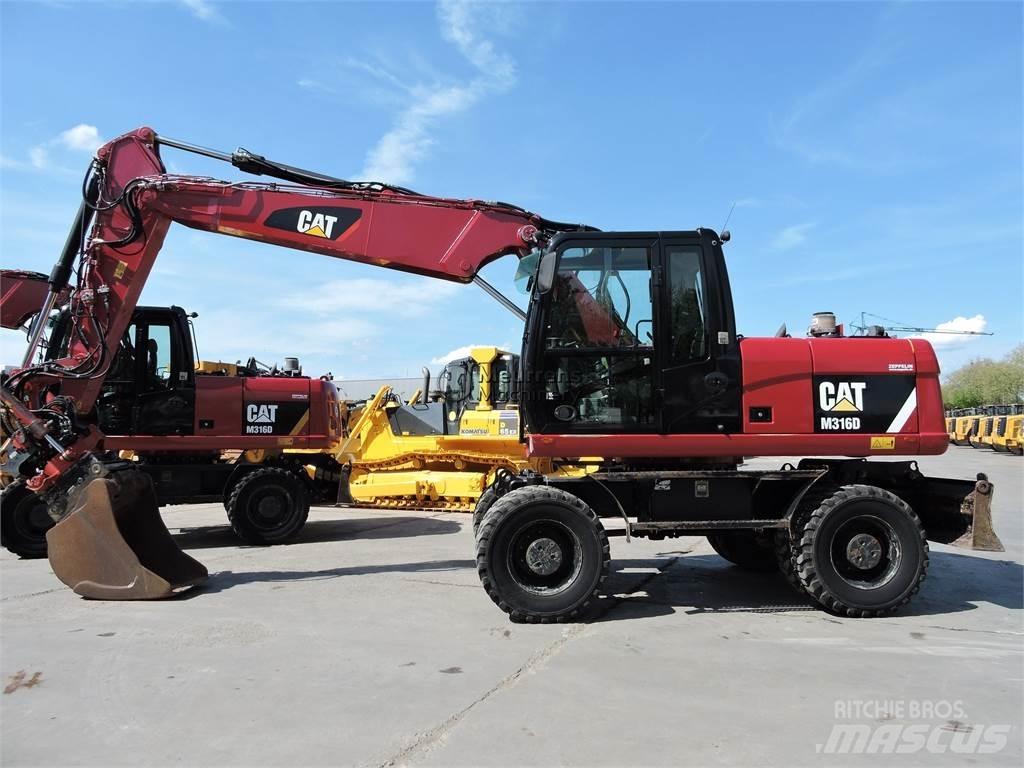 CAT M316D ROTOTILT Mobilbagger