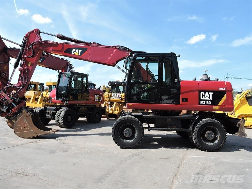 CAT M316D ROTOTILT Mobilbagger