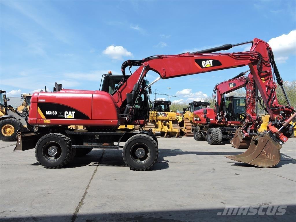 CAT M316D ROTOTILT Mobilbagger