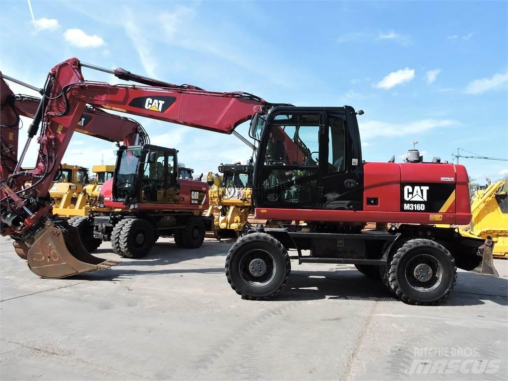 CAT M316D ROTOTILT Mobilbagger