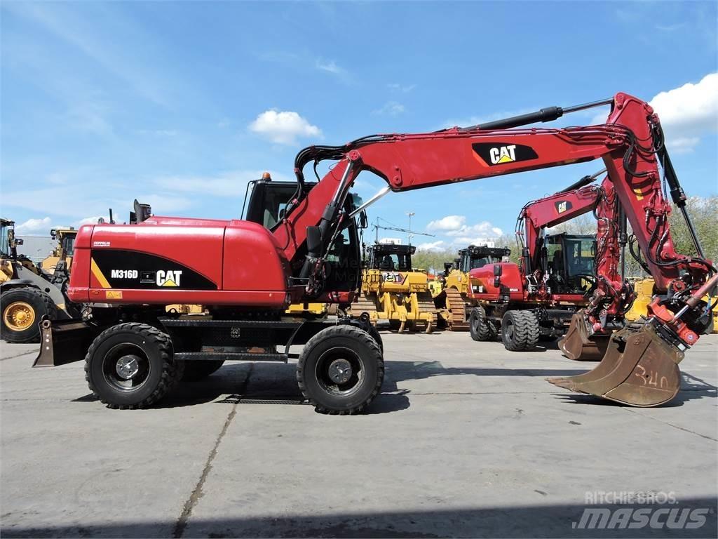 CAT M316D ROTOTILT Mobilbagger