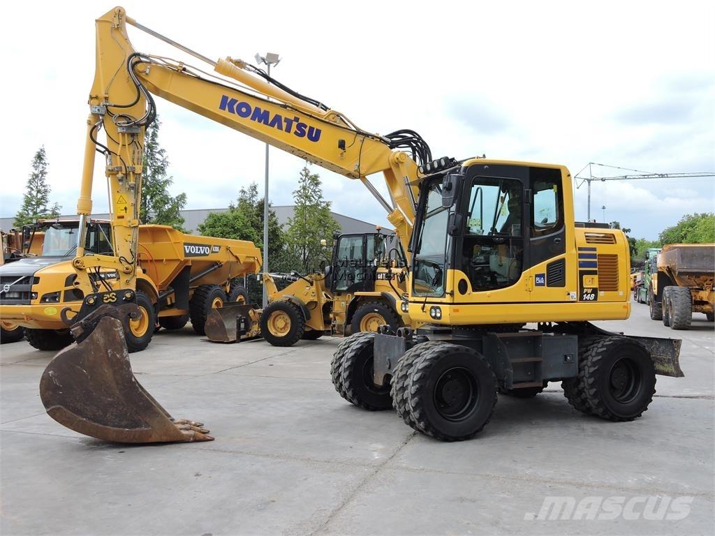 Komatsu PW148 Mobilbagger