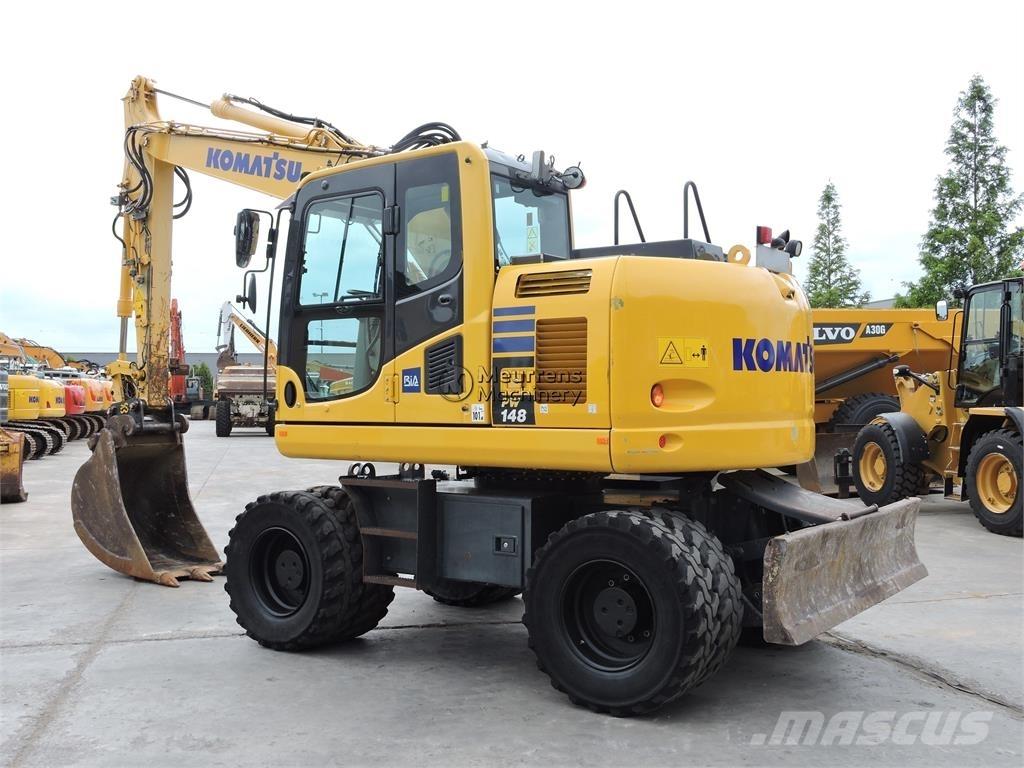 Komatsu PW148 Mobilbagger