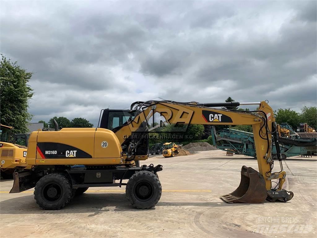 CAT M 316D Mobilbagger