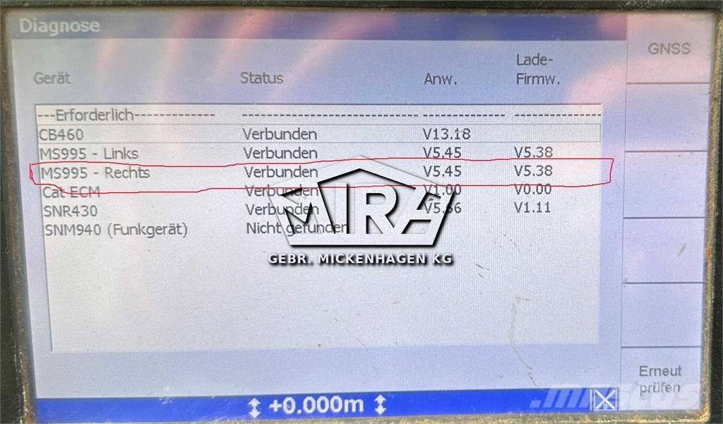 Trimble MS995 Sonstige Baumaschinen