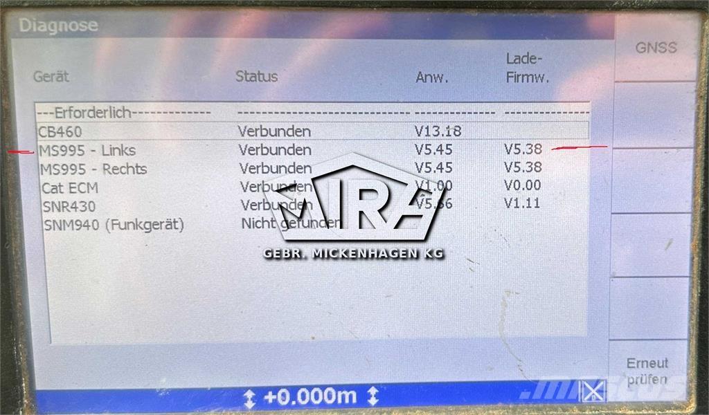 Trimble MS995 Sonstige Baumaschinen