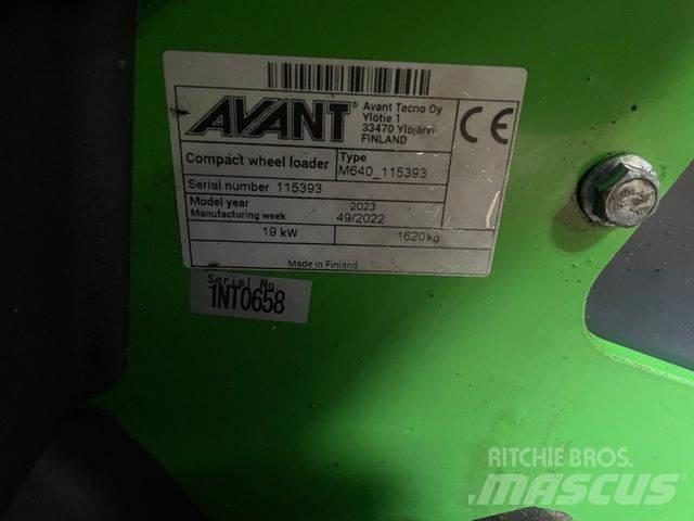 Avant Tecno 640 Radlader