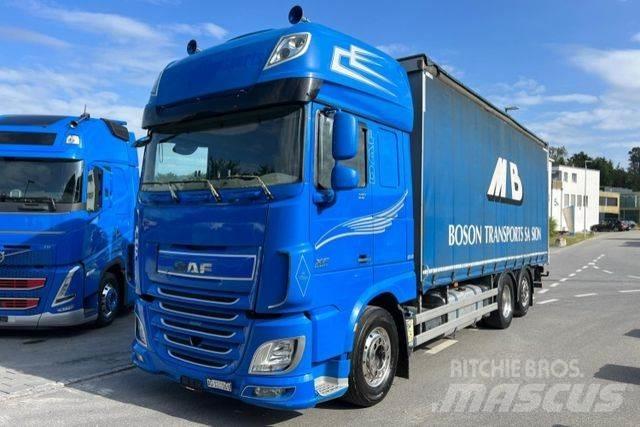 DAF XF510 6x2 Pritsche & Plane