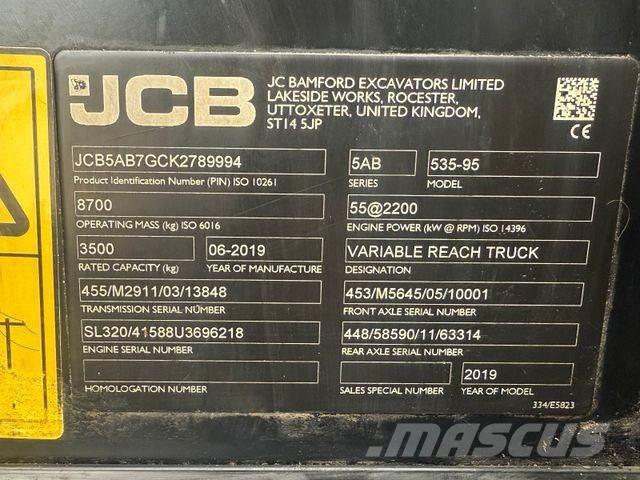JCB 535-95 Teleskoplader