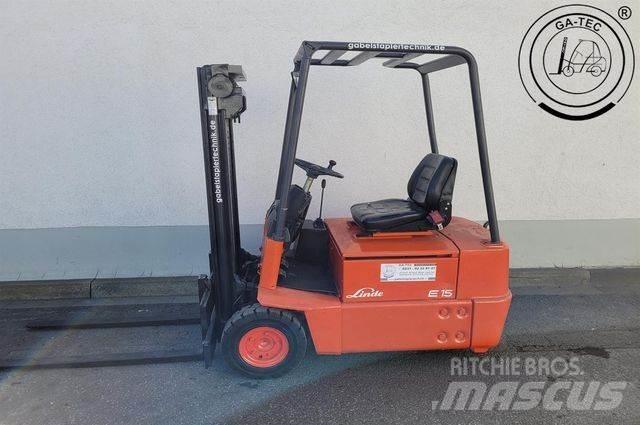 Linde E15 Elektro Stapler