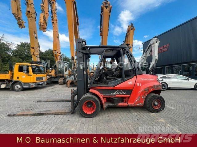 Linde H 80D-02 Diesel Stapler