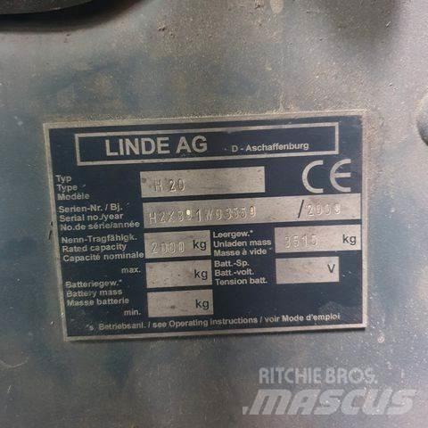 Linde H20 Diesel Stapler