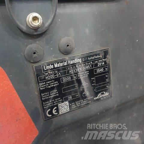 Linde H20D-01 Diesel Stapler