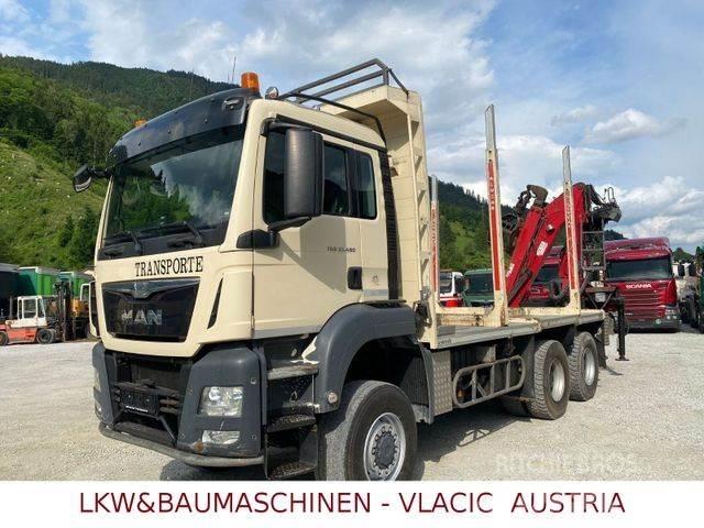 MAN TGS 33.480 6x6 Holzfahrzeuge