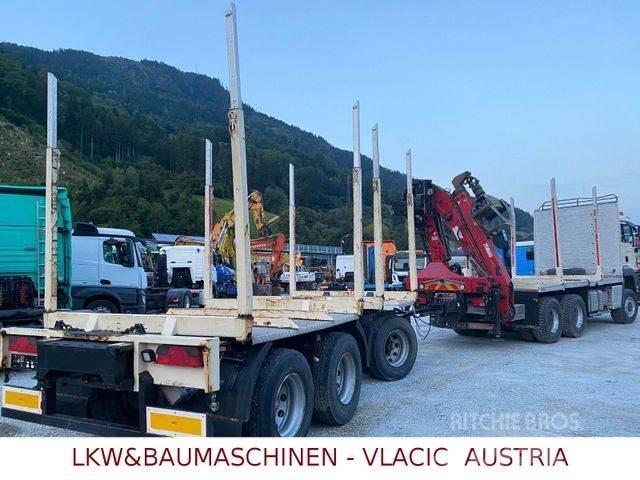 MAN TGS 33.480 6x6 Holzfahrzeuge