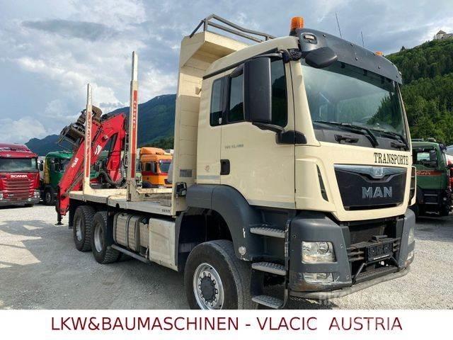MAN TGS 33.480 6x6 Holzfahrzeuge