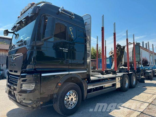 MAN TGX 26.580 Holzfahrzeuge