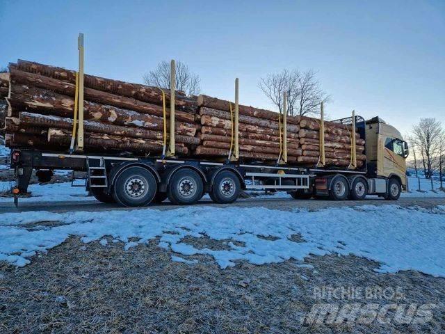  Rundholz Aufleger Holztransportauflieger