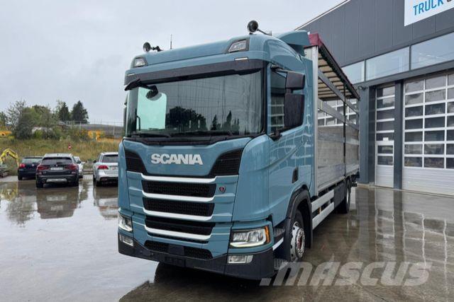 Scania R410 4x2 Pritsche & Plane