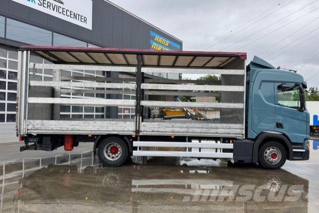Scania R410 4x2 Pritsche & Plane