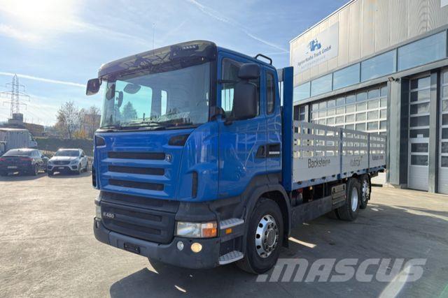 Scania R480 6x2 Alu Pritschenwagen/Pritschenwagen mit Seitenklappe