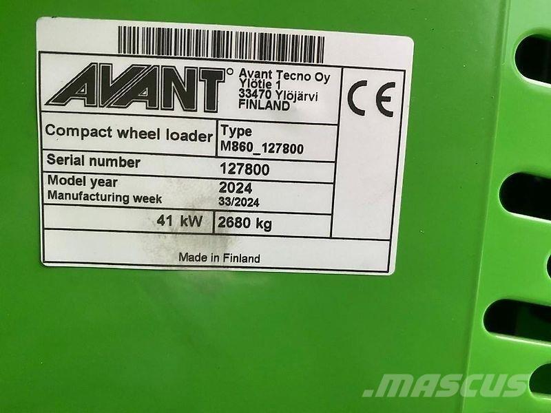 Avant 860 I TDL Kompaktlader