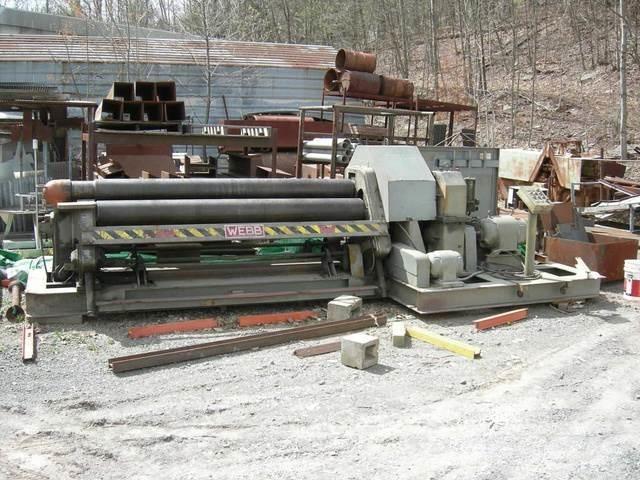  Webb 7L Plate Roll Sonstige Baumaschinen