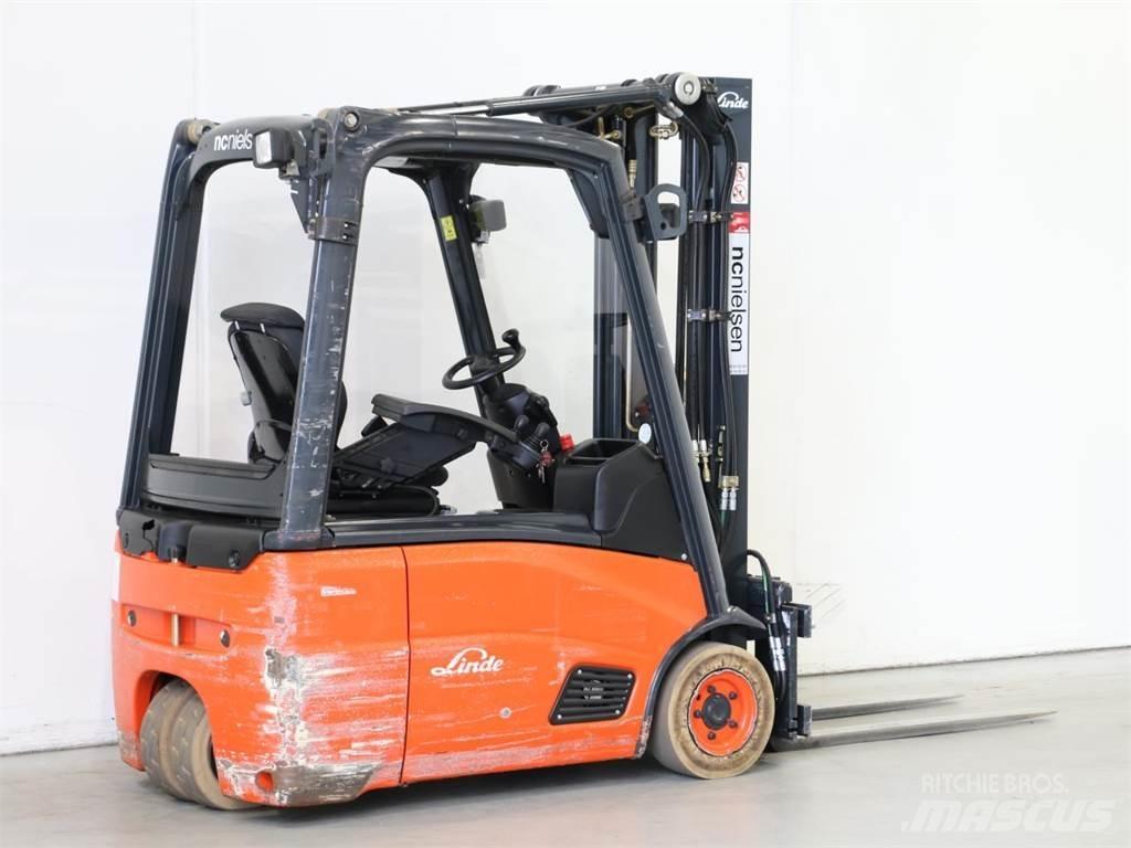 Linde E16/386-01 Elektro Stapler