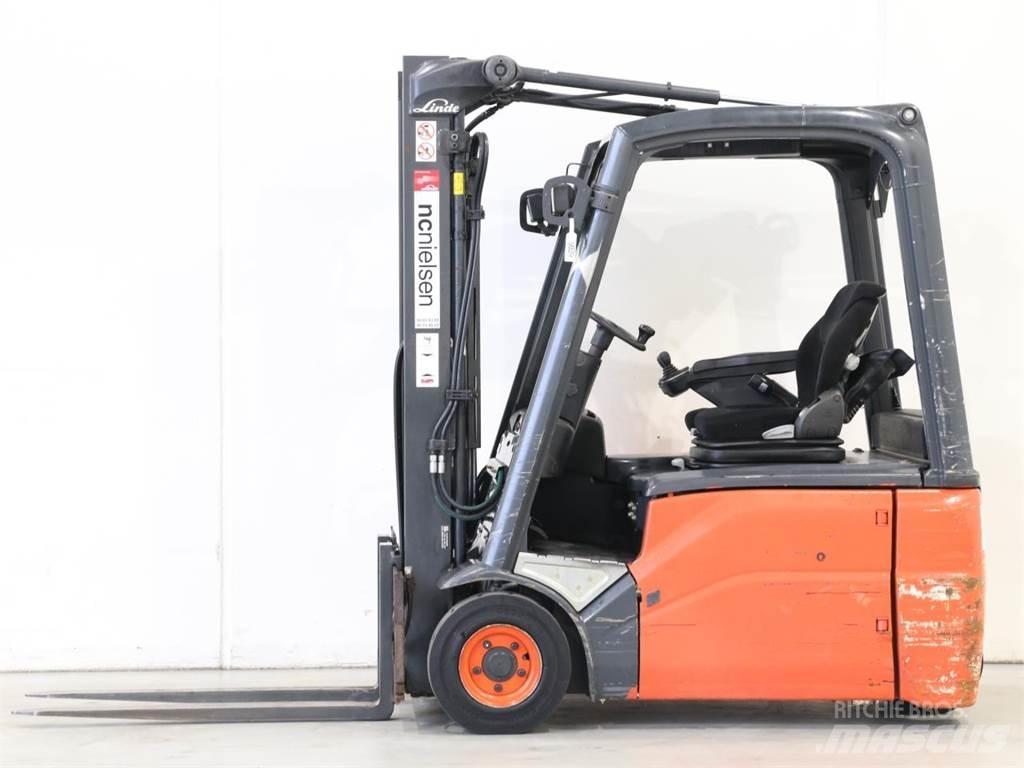 Linde E16/386-01 Elektro Stapler