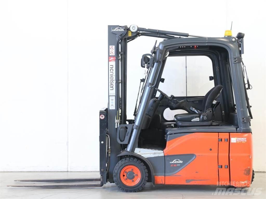 Linde E16/386-02 EVO Elektro Stapler